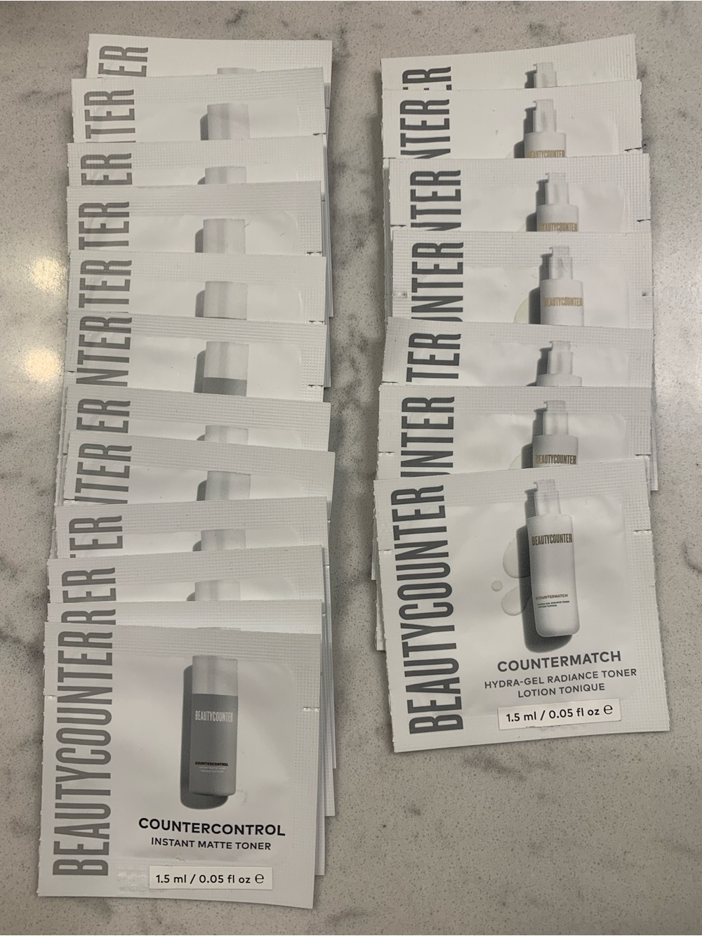 Besutycounter Countercontrol Instant Matte & Countermatch Radiance Toner (19pcs)